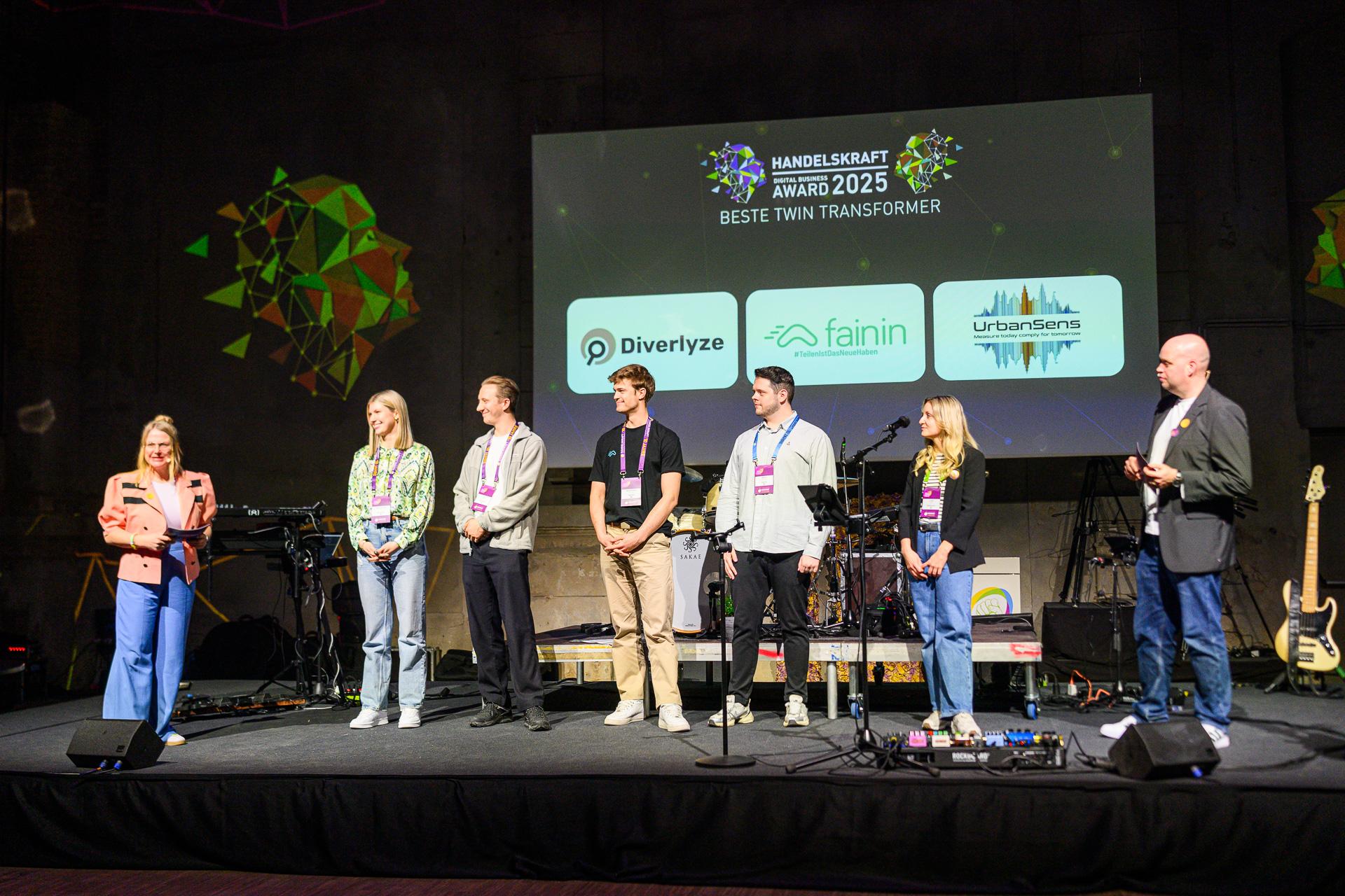 Top-3-Unternehmen des Digital Business Award